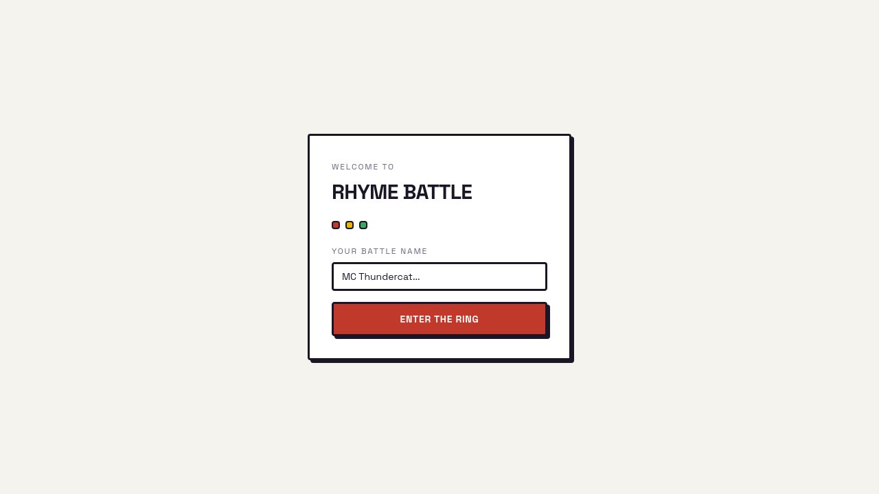 rhyme-battle